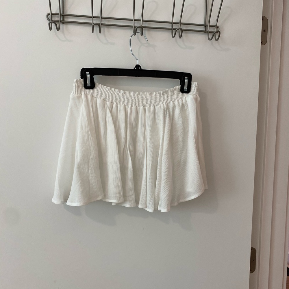 Show me your mumu white strapless top